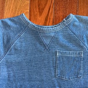 Gap “Lived-In” Denim Long Sleeve (Kids XXL)